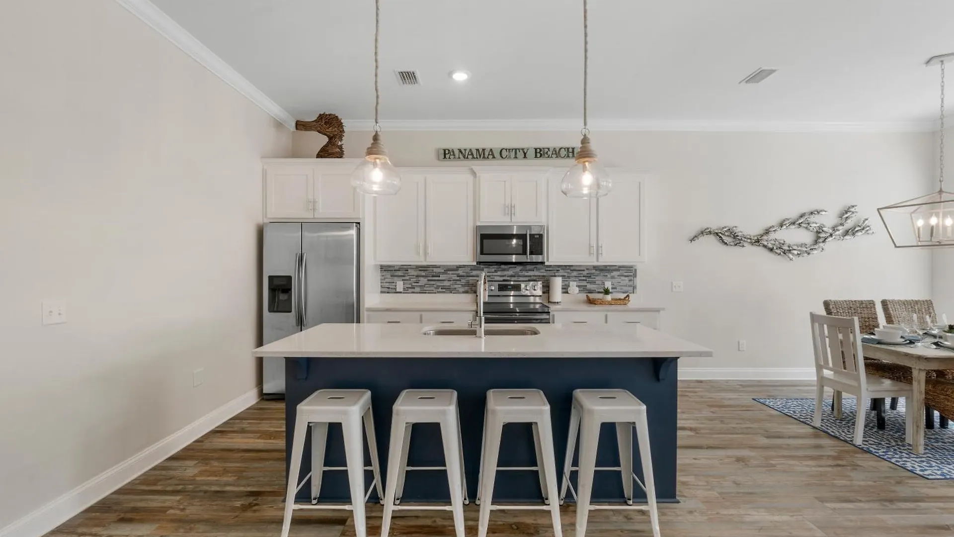 Ferienhaus Silver Sands Getaway In Panama City Beach - Private Pool, Walk To Beach, Family Friendly
